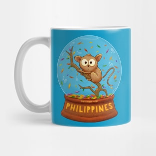 Tarsier “Leaf” (Snow) Globe Mug